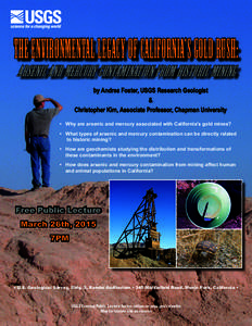 Mercury Contamination from Historical Gold Mining in California