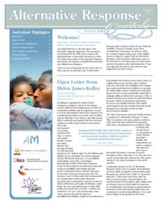 Alternative Response Individual Highlights Welcome Open Letter Leading the AR Mission Worker Perspective