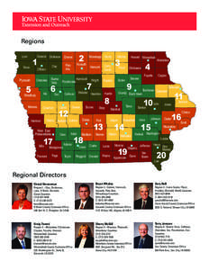 Regions Osceola Dickinson Lyon Sioux