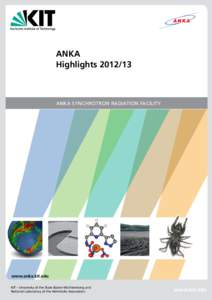 ANKA Highlightsanka Synchrotron Radiation facility  www.anka.kit.edu