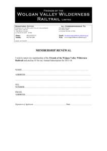 Microsoft Word - WVW Rail Trail Membership Renewal Form.doc