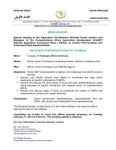 African Union Commission / Ethiopia / India–Africa Forum Summit / African Charter on the Rights and Welfare of the Child / Addis Ababa / African Union / Africa