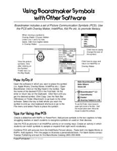 Picture communication symbols / Mouse / Finder / Overlay / User interface techniques / Computer keyboards / Humanâ€“computer interaction / Computing / Software