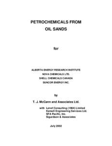 Microsoft Word - Petrochemicals From Oil Sands.doc