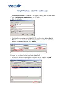 Microsoft Word - Using MDExchange to Send Secure Messages