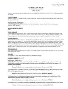 Microsoft Word - March 16, 2005 draft Minutes.doc