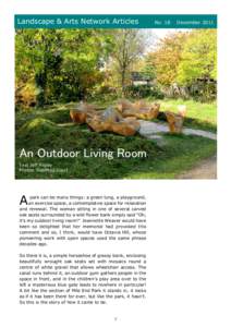 Landscape & Arts Network Articles  An Outdoor Living Room. Text Jeff Higley Photos Geoffrey Court