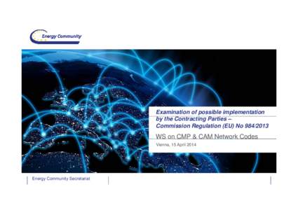 Energy / WS / Public policy / International relations / Energy in the European Union / Energy Community / Energy policy