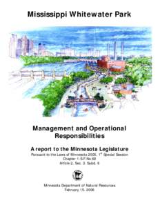 Minneapolis–Saint Paul / I-35W Mississippi River bridge / Interstate 35 / United States Army Corps of Engineers / Minneapolis / Saint Paul /  Minnesota / University of Minnesota / Whitewater controversy / Mississippi River / Geography of Minnesota / Geography of the United States / Minnesota