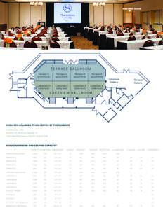 MEETING GUIDE  T e r r ac e B all r o o m Terrace D  (ground level)