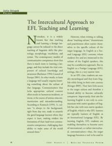 Human communication / Cross-cultural studies / Cultural anthropology / Interculturalism / Sociology of culture / Intercultural communication / Cross-cultural communication / Second-language acquisition / Cultural competence / Education / Cultural studies / Knowledge