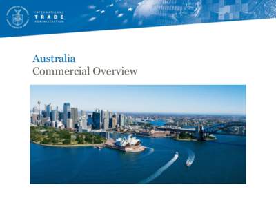 Australia Commercial Overview Introduction – USCS Australia & NZ  Perth