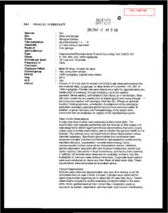 Robust Summaries & Test Plan: 2-amino-2-hydroxymethyl-1-3-propanediol; Revised Summaries