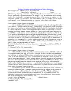 Charleston /  South Carolina / William Moultrie / State governments of the United States / Military personnel / South Carolina / William Jasper / 2nd South Carolina Regiment