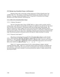 Air dispersion modeling / United States Environmental Protection Agency / Emission standards / Chemical engineering / Emission intensity / Explosive material / AP 42 Compilation of Air Pollutant Emission Factors / Emission / National Emissions Standards for Hazardous Air Pollutants / Air pollution / Physics / Chemistry