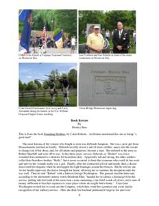 Virginia / Elizabeth F. Ellet / Culpeper /  Virginia / Culpeper National Cemetery / Cokie Roberts / Deborah / Memorial Day
