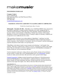 Microsoft Word - Garritan Press Release Final.docx