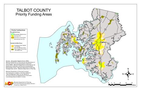 Smart growth / Trappe / Baltimore–Washington metropolitan area / Urban studies and planning / Government of Maryland / Maryland Department of Planning