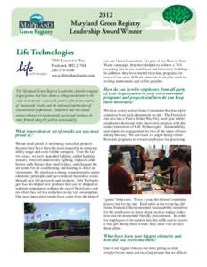 Life Technologies Profile.indd