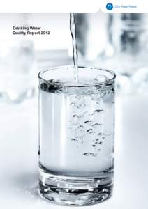 Drinking Water Quality Report 2012 Glossary of terms ADWG 2004