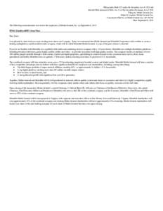 Filing under Rule 425 under the Securities Act of 1933 and deemed filed pursuant to Rule 14a-12 of the Securities Exchange Act of 1934 Filing by: Media General, Inc. Subject Company: Media Ge