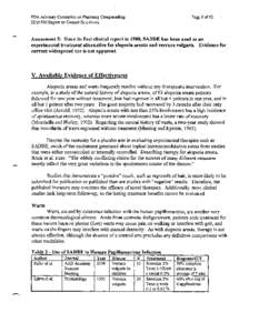 Page 5 of 12  FDAAdvisoryCommitteeon Pharmacy Compounding HFD-540Reporton ContactSensitizers _-A
