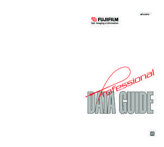 AF3-207U  PROFESSIONAL DATA GUIDE