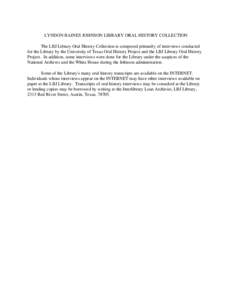 Restoration Movement / Ramsey Clark / John F. Kennedy / Robert F. Kennedy / Lyndon Baines Johnson Library and Museum / John F. Kennedy Presidential Library and Museum / Lady Bird Johnson / United States / Kennedy family / Lyndon B. Johnson