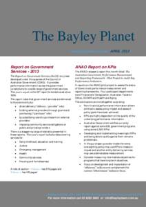 The Bayley Planet - April 2013