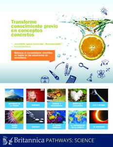 Transforme conocimiento previo en conceptos concretos “…excelente apoyo curricular…Recomendado”. — Internet@Schools