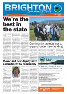 Community News VOL 16 NO 10 NOVEMBER 2014 www.brightoncommunitynews.com.au  We’re the