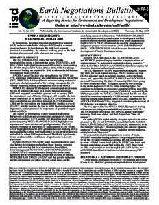 iisd  Earth Negotiations Bulletin COP-10 UNFF-5