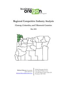 Unemployment / Employment / Shift-share analysis / Clatsop County /  Oregon / Oregon / Labour economics / Behavior / Ethology / Labor economics / Economic base analysis / Economics