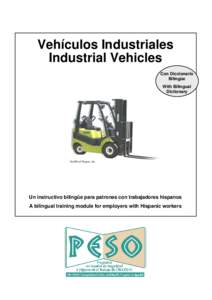 Vehículos Industriales Industrial Vehicles Con Diccionario Bilingüe With Bilingual Dictionary