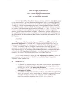 Law / Government procurement in the United States / Federal Acquisition Regulation / Contract / Government / Lloyd Chapman / Contract law / United States administrative law / Small Business Administration