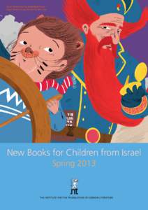 Cover Illustration by Aviel Basil from Etgar Keret’s Long Haired Cat-Boy Cub New Books for Children from Israel Spring 2013