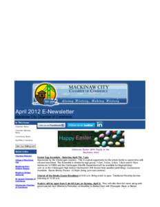 Fw: April 2012 Mackinaw City C of C Newsletter