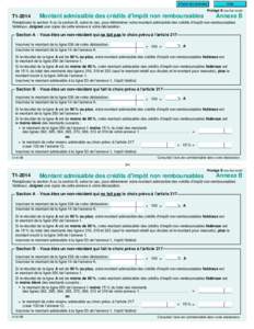 Effacer les données  Aide Protégé B une fois rempli