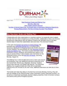 North East England / Durham /  North Carolina / County Durham / Research Triangle / Durham / Destination marketing organization / Beer / Local government in England / Research Triangle /  North Carolina / Local government in the United Kingdom