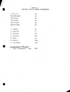 APOLLO 13 ACTIVITY TWO WEEK REPORT DISTRIBUTION Jim Lovell