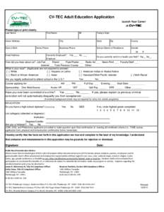 Adult Education Application[removed]xls