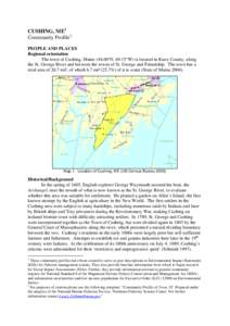 Geography of the United States / Maine / Cushing /  Maine / Cushing / Portland /  Maine