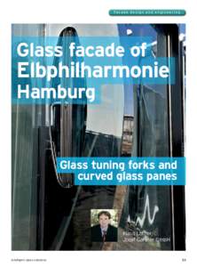 Fa c a d e d e s i g n a n d e n g i n e e r i n g  Glass facade of Elbphilharmonie