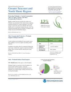 Wetland Benefits Snapshot  A Custom Snapshot Product Greater Seacoast and North Shore Region