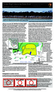 Snake Bight Zona de Pole/Troll  National Park Service U.S. Department of the Interior  (pértiga/motor eléctrico)