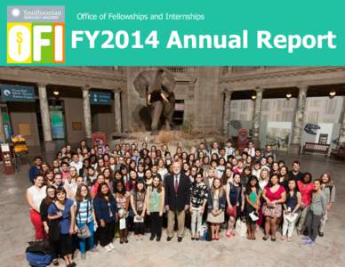 Office of Fellowships and Internships  FY2014 Annual Report FY 14 OFI Annual Report - Page 1