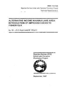 ISSN: [removed]Nigerian-German Kainji Lake Fisheries Promotion Project