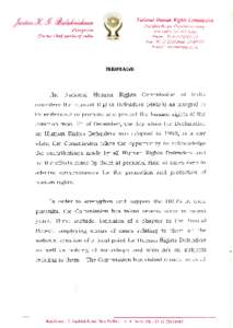 National Human Rights Commission Faridkot House, Copernicus Marg, New DelhiIndia P hone: F a x : , E -m ail: 