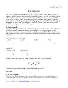 Hamza(h) / page 1 of 3  Hamza(h)