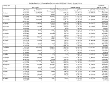 Michigan / Homestead exemption / Adrian /  Michigan / Geography of Michigan / Lenawee County /  Michigan / Geography of the United States